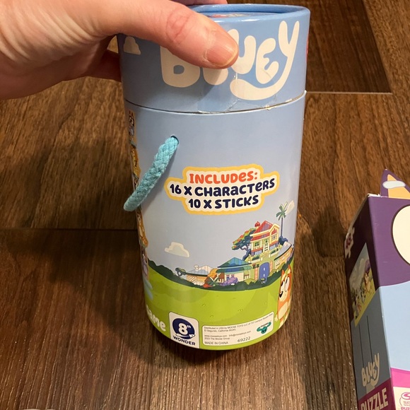 Bluey Chat Mates Cooking Fun Figures, adding in free puzzle and stacking game! - Picture 3 of 4